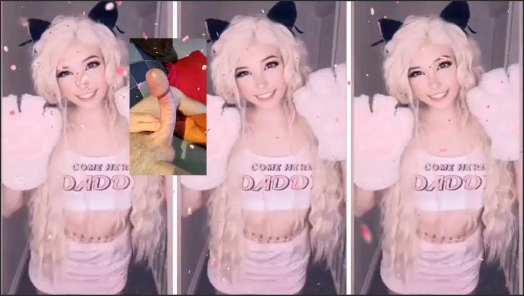Belle Delphine lutscht ihn zwischendurch