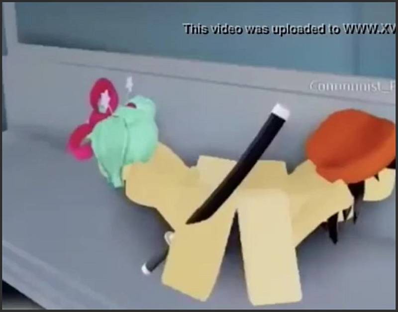 Roblox masturbiert ihre rosa Fotze